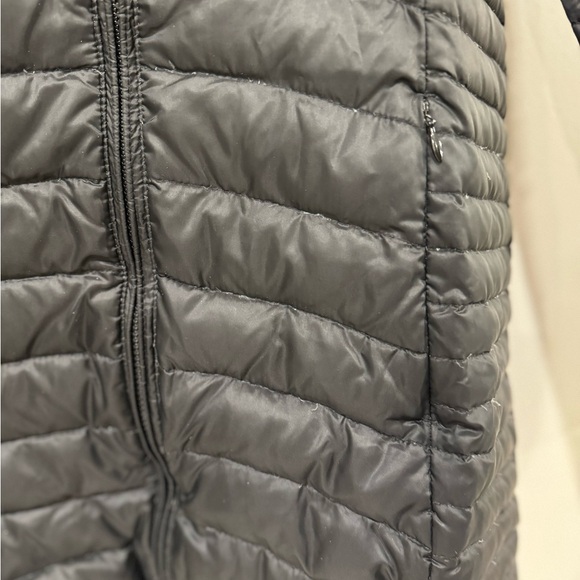 Eddie Bauer Down Black Long Puffy Parka Jacket Size M - Picture 9 of 10